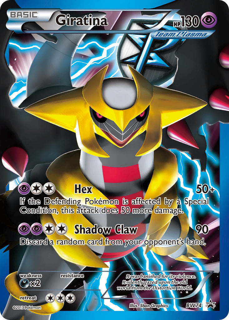 Giratina (BW74) - BW Black Star Promos Pokémon Card