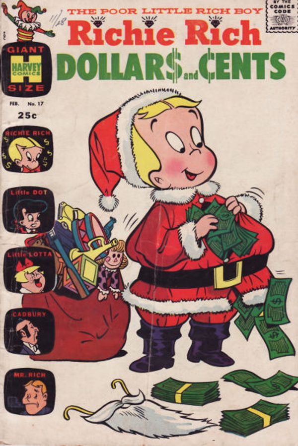 Richie Rich Dollars and Cents #17