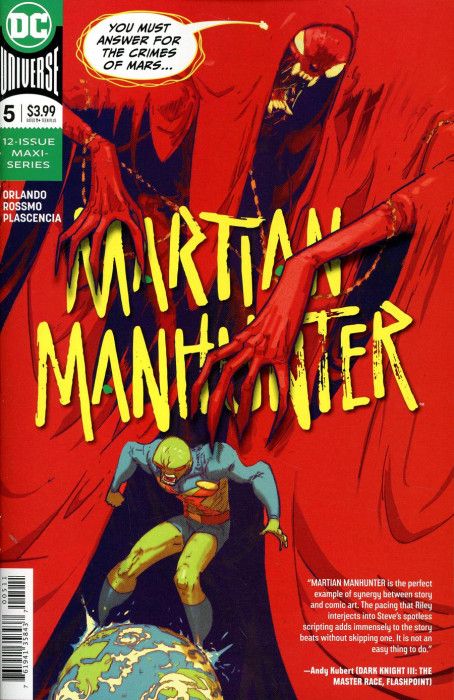 Martian Manhunter 2 2019 Cover B Variant Joshua Middleton Cover 1st Print DC NM 