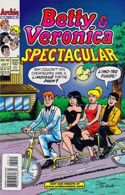 Betty and Veronica Spectacular #30 Comic