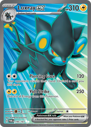 Luxray ex (195/167) - Twilight Masquerade