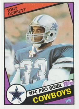 Tony Dorsett 1984 Topps #238 Sports Card