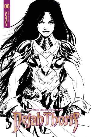 Dejah Thoris #6 (Cover D 10 Copy Mckone B&w Inc)