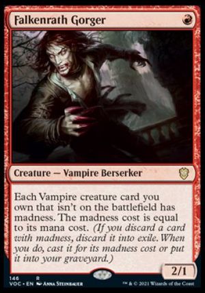 Falkenrath Gorger (Innistrad Crimson Vow Commander Decks)