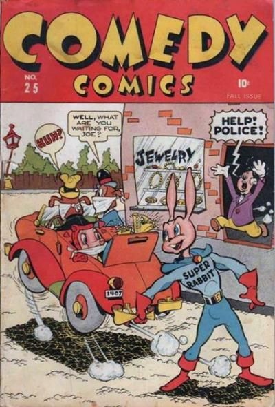 Comedy Comics #25 Comic