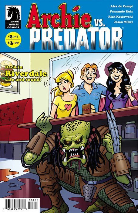 Archie Vs Predator #2 Comic