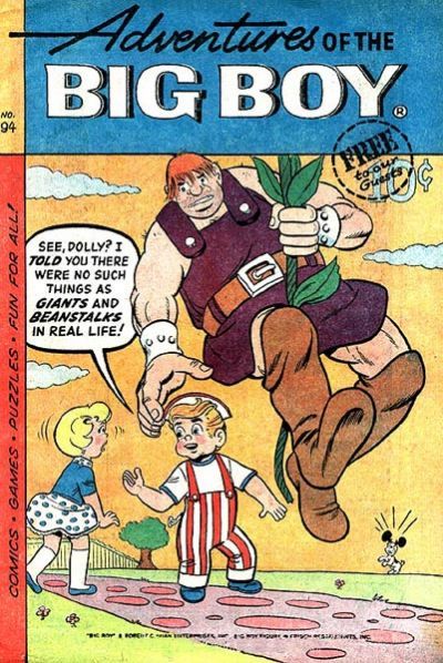 Adventures of Big Boy #94 [East] Comic
