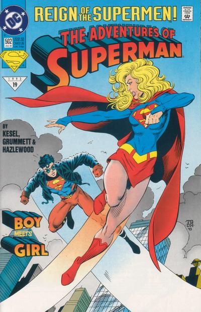 Adventures of Superman #502 Comic