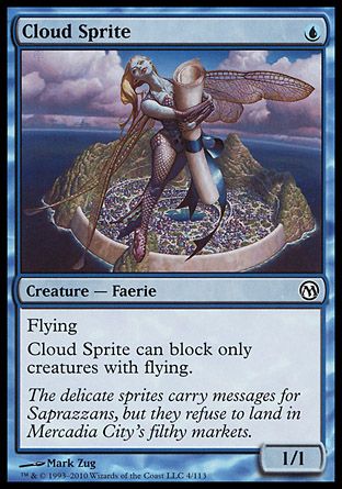 Cloud Sprite (Duels of the Planeswalkers) Trading Card