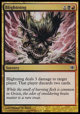 Blightning (Shards of Alara) Trading Card