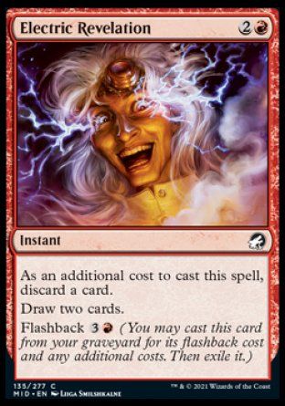 Electric Revelation (Innistrad: Midnight Hunt) Trading Card