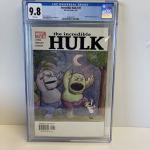 INCREDIBLE HULK #49 WHERE THE WILD THINGS ARE HOMAGE COVER MARVEL 2003 