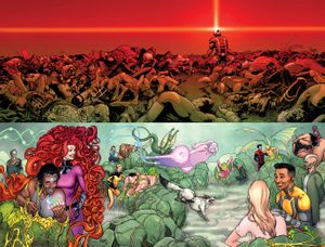 Death of X #1 (Kuder Wraparound Variant)