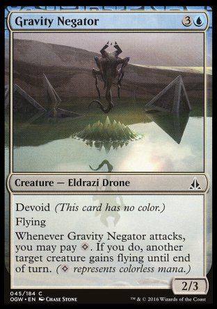 Gravity Negator (Oath of the Gatewatch) Trading Card