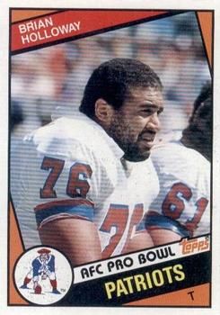 Brian Holloway 1984 Topps #138 Sports Card