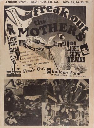 Frank Zappa & The Mothers of Invention Balloon Farm 1966