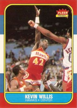 Kevin Willis 1986 Fleer #126 Sports Card