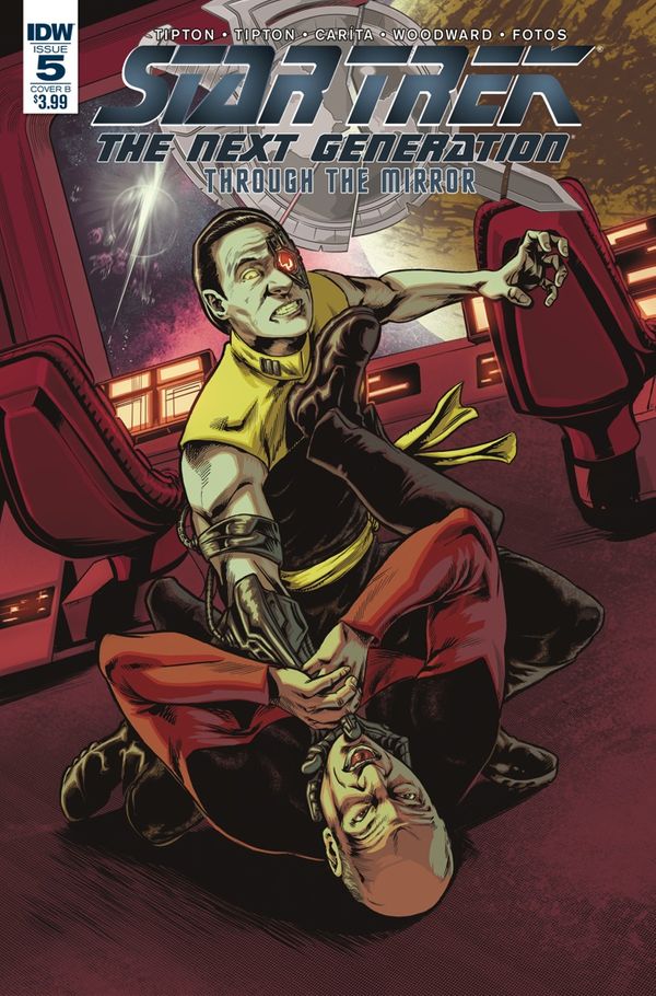 Star Trek the Next Generation: Through the Mirror #5 (Cover B Carita)