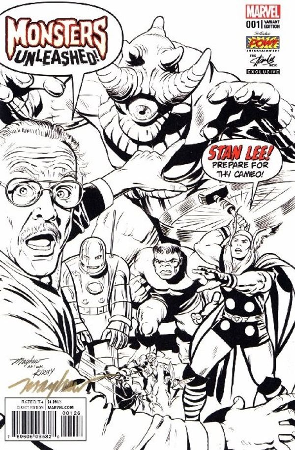 Monsters Unleashed #1 (Stan Lee Box Sketch Edition)