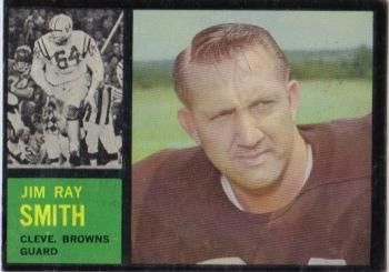 Jim Ray Smith 1962 Topps #30 Sports Card