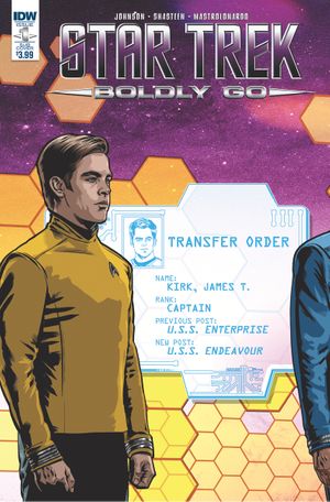 Star Trek: Boldly Go #1 (Subscription Variant)