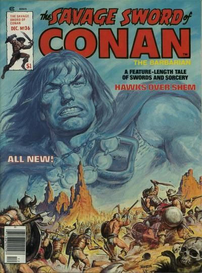 The Savage Sword of Conan #36 Comic