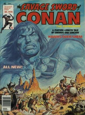 The Savage Sword of Conan #36