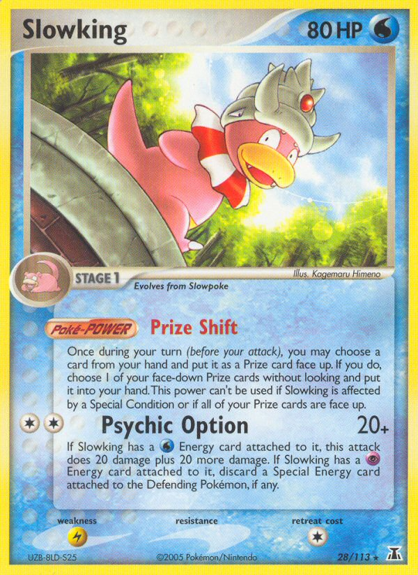 Slowking (28/113) - Delta Species Pokémon Card