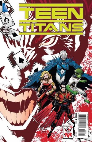 Teen Titans #9 (The Joker Variant Cover)