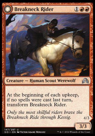 Breakneck Rider (Shadows over Innistrad) Trading Card