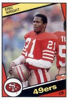 Eric Wright 1984 Topps #363 Sports Card