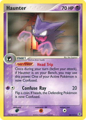 Haunter (34/112) - FireRed & LeafGreen