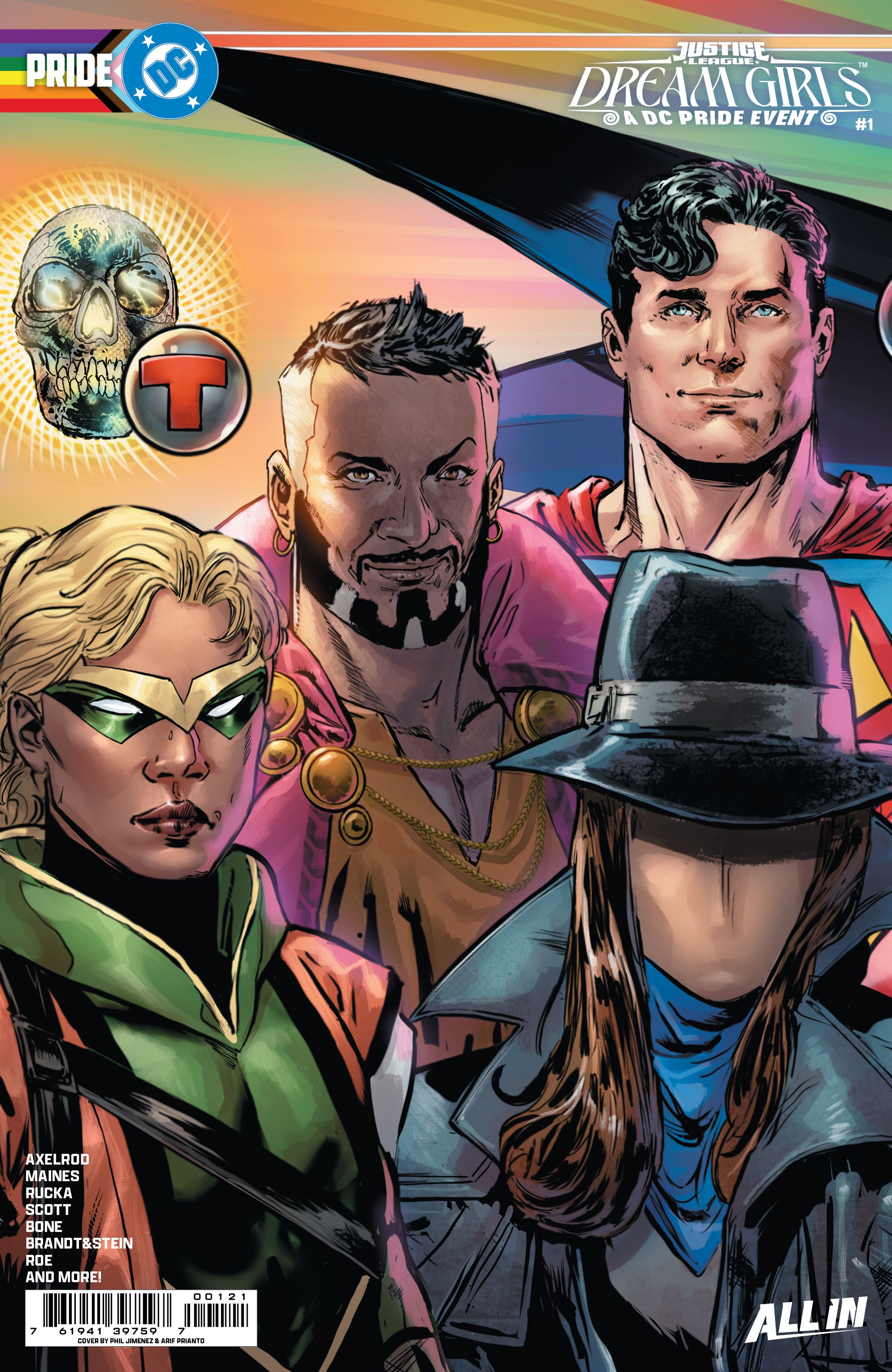 Justice League Dream Girls A DC Pride Event #1 (Cvr B Phil Jimenez Connecting Card Stock Variant) Comic