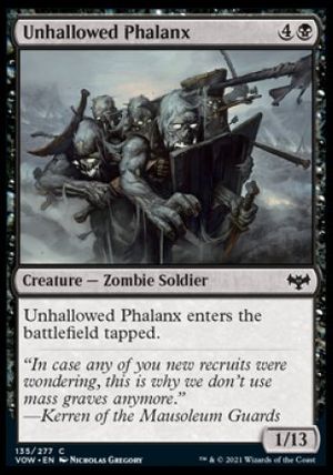 Unhallowed Phalanx (Innistrad: Crimson Vow)