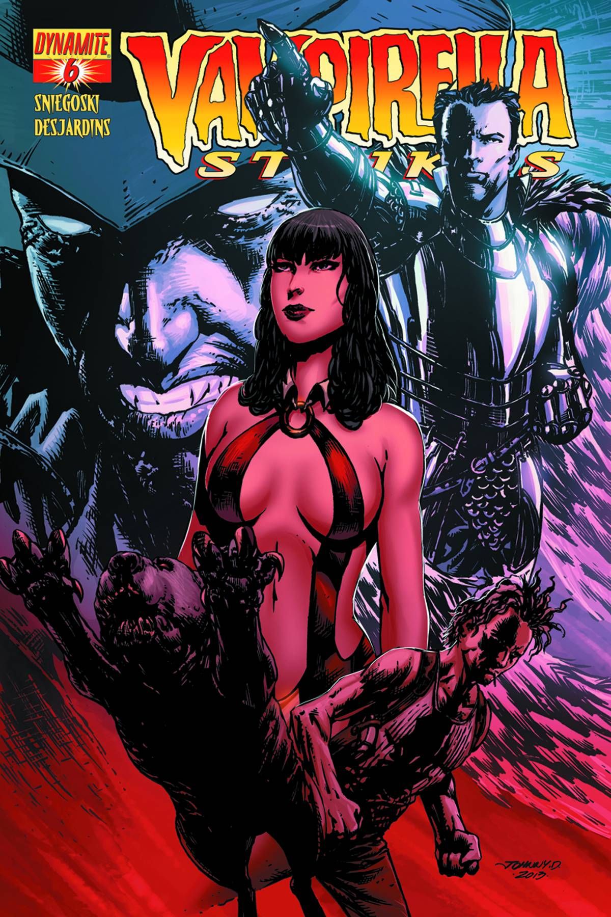 Vampirella Strikes #6 [Cover A Johnny D] Comic