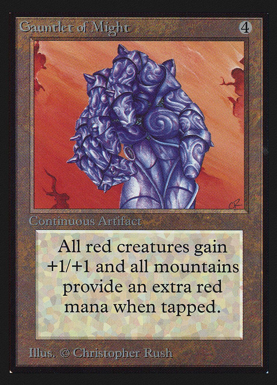 Gauntlet of Might (Collector's Edition) Trading Card