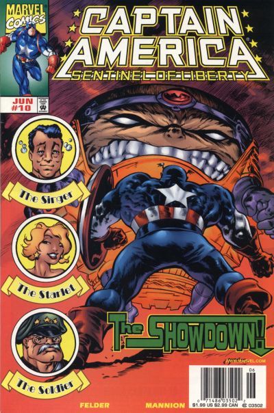 Captain America: Sentinel of Liberty #10 Comic
