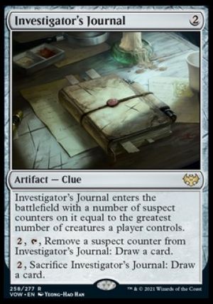 Investigator's Journal (Innistrad: Crimson Vow)