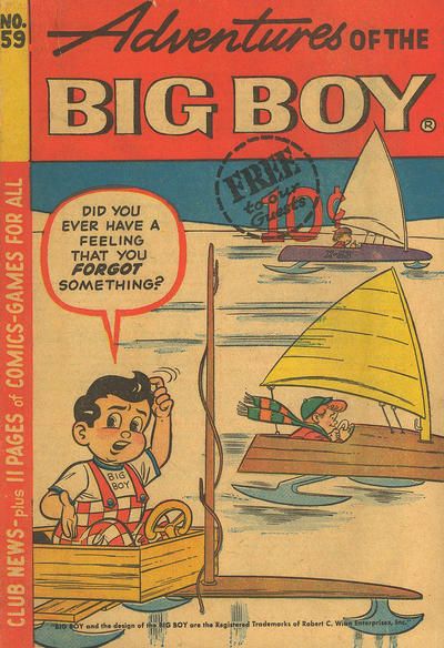 Adventures of Big Boy #59 [West] Comic