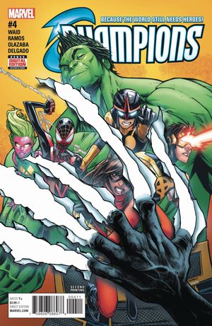 Champions #4 (2nd Printing)