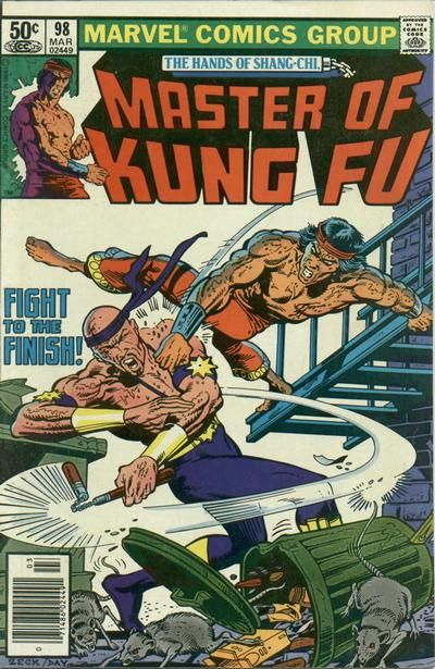 Master of Kung Fu #98 Comic