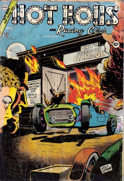 Hot Rods and Racing Cars #15 Comic
