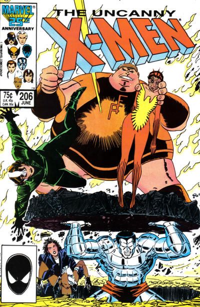 Uncanny X-Men #206 Comic