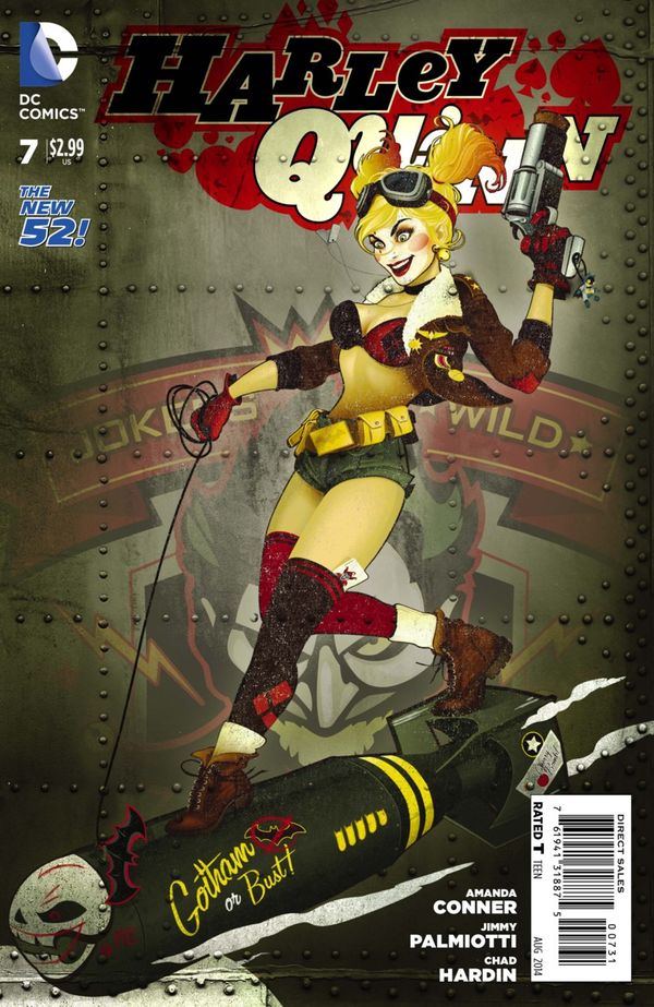 Harley Quinn #7 (Bombshells Cover)