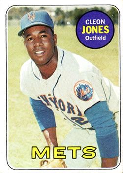 Cleon Jones 1969 Topps #512 Sports Card