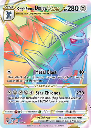 Origin Forme Dialga VSTAR (198/189) - Astral Radiance