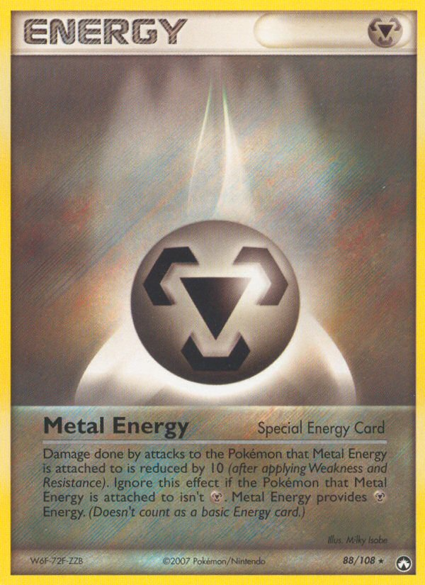 Metal Energy (88/108) - Power Keepers Pokémon Card