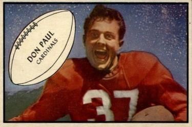 Don Paul 1953 Bowman #90 Sports Card