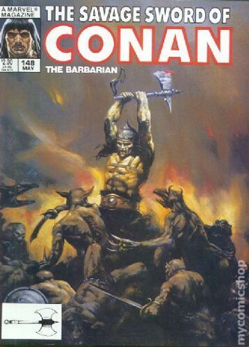 The Savage Sword of Conan #148 Comic
