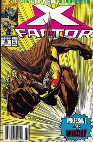X-Factor #76 (Newsstand Edition)